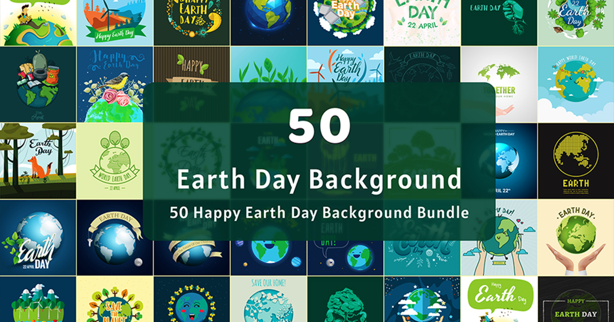 earth day background bundle, earth day graphics, eco friendly backgrounds, earth day vector, sustainability graphics, environmental awareness design, green planet background, recycling illustration, nature background bundle, earth day social media graphics, ai eps jpg bundle, eco campaign graphics