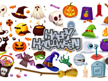 halloween clipart bundle, halloween svg bundle, trick or treat clipart, spooky clipart, halloween png bundle, halloween vector graphics, cricut halloween svg, pumpkin clipart, witch clipart, halloween digital download, halloween stickers design, spooky graphics bundle