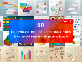 corporate infographic templates, business infographic bundle, infographic templates volume 3, corporate presentation templates, business vector templates, data visualization graphics, marketing infographic bundle, ai eps infographic templates, startup pitch deck graphics, business charts, professional infographic pack, corporate business graphics, editable infographic templates
